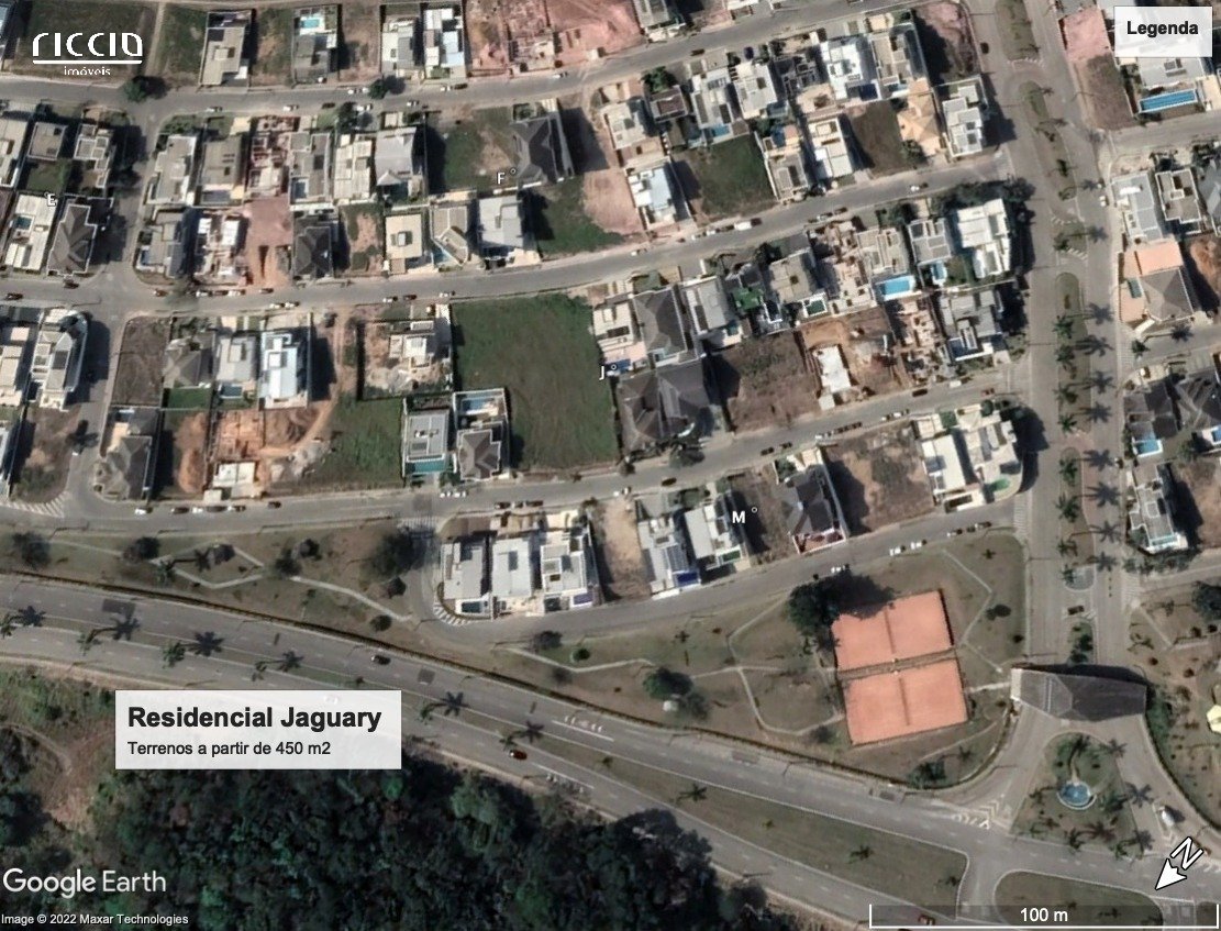OPORTUNIDADE - Terreno à venda Urbanova, 450 m² Quadra J - Sem vizinhos de frente em aclive no Cond. Jaguary São José dos Campos/SP