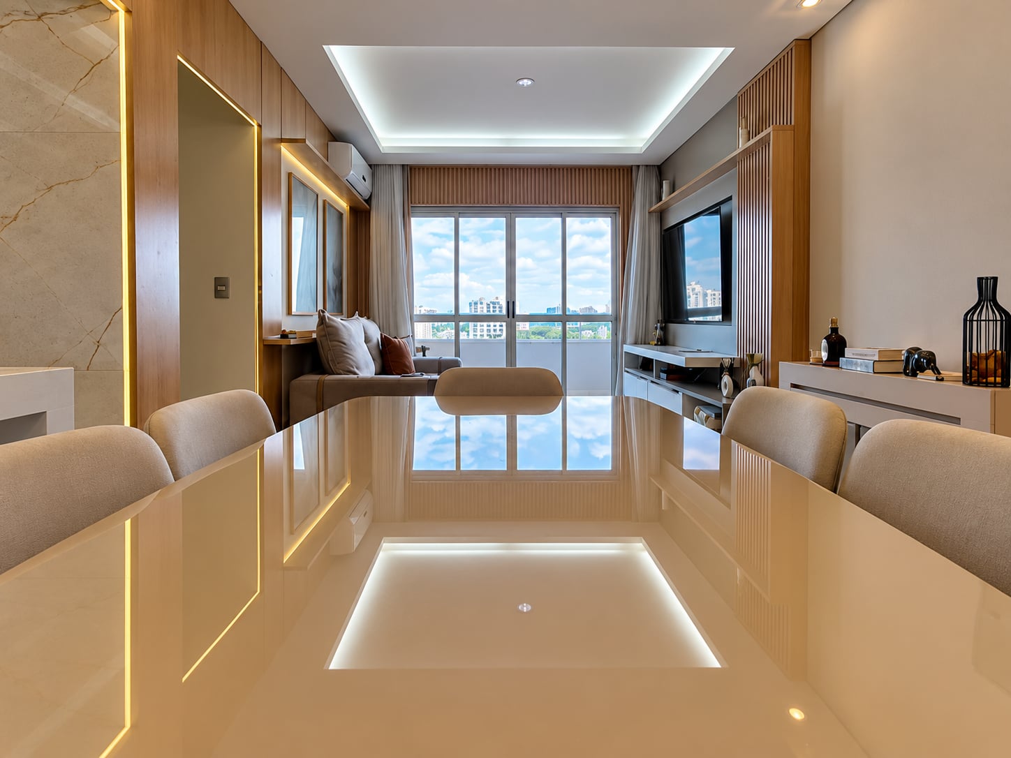 Apartamento à venda no Jardim América — ambiente interno